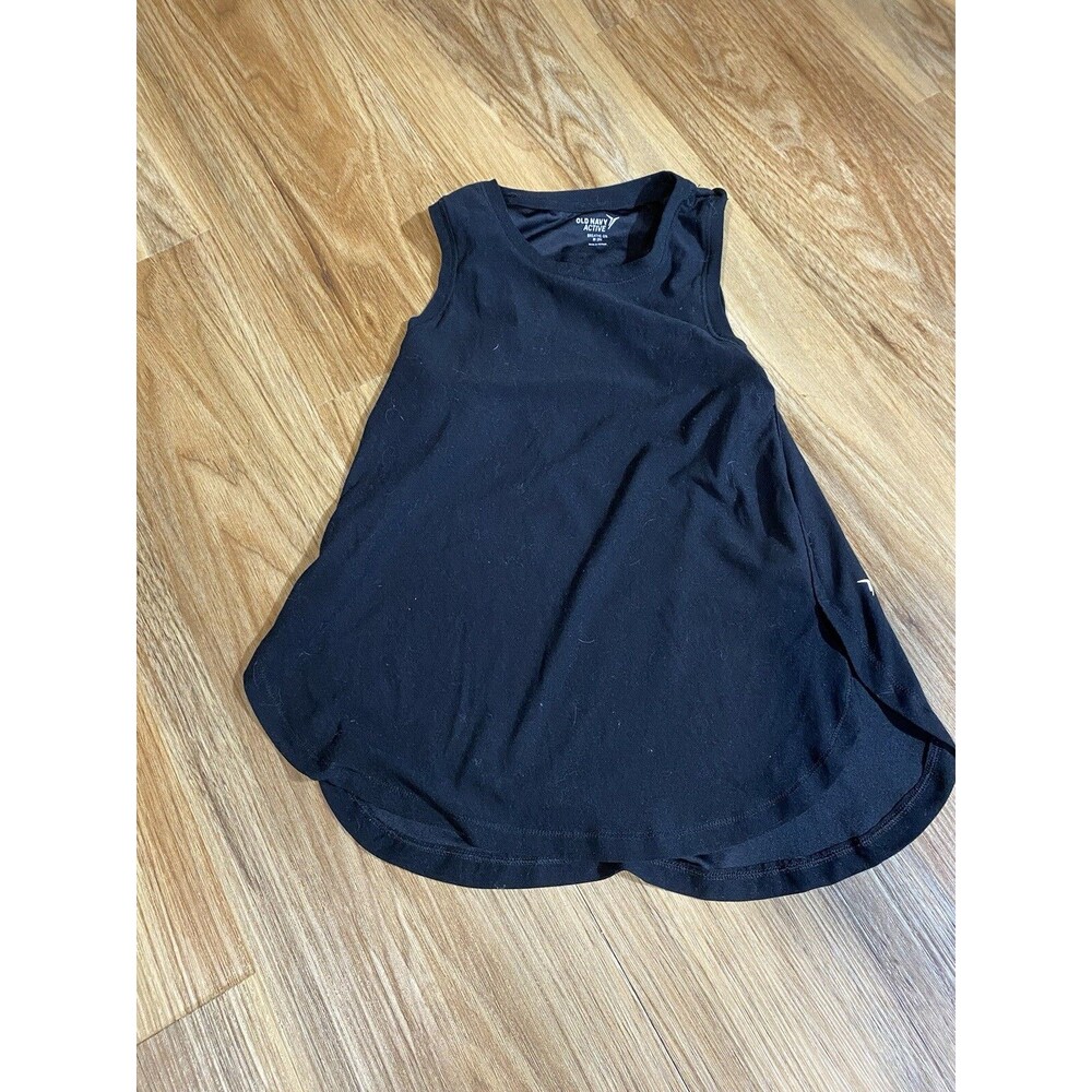 Old Navy Active Breathe On Girl 8 Short Sleeve T-shirt Black